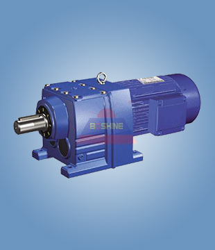 (1) Motor helicoidal del engranaje de R